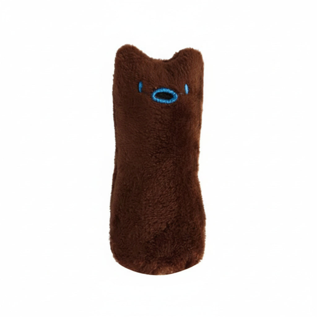 🐱 Teeth Grinding Catnip Toy – Interactive Plush Chew Toy for Cats
