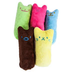 🐱 Teeth Grinding Catnip Toy – Interactive Plush Chew Toy for Cats