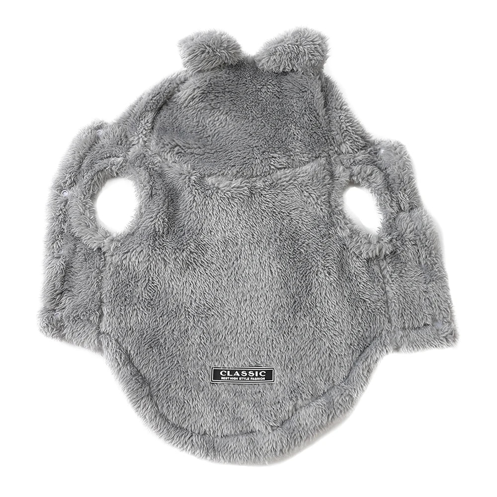 Soft Fleece Pet Dog Hoodie – Cozy Winter Jacket for Small & Medium Dogs 🐾