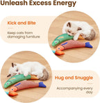 Fish-Shaped Catnip Toy – Interactive Chew & Play for Cats 🐟