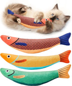 Fish-Shaped Catnip Toy – Interactive Chew & Play for Cats 🐟
