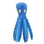 🐙 Dog Squeaky Octopus Toy – Durable Plush Chew & Teething Toy