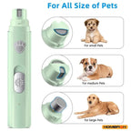 Electric Dog Nail Grinder – Painless Nail Trimmer for Dogs & Cats 🐾