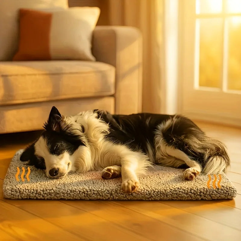 Winter Warming Pet Mattress – Super Soft & Cozy Bed Mat for Cats and Dogs
