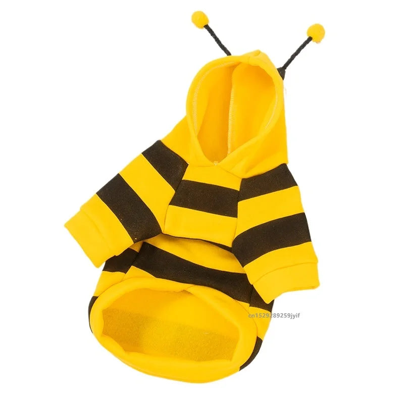 Bee Pet Puppy Coat – Adorable Winter Outfit for Dogs & Cats 🐝❄️