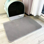Premium Large Cat Litter Mat – 90x60CM Waterproof & Non-Slip 🐾