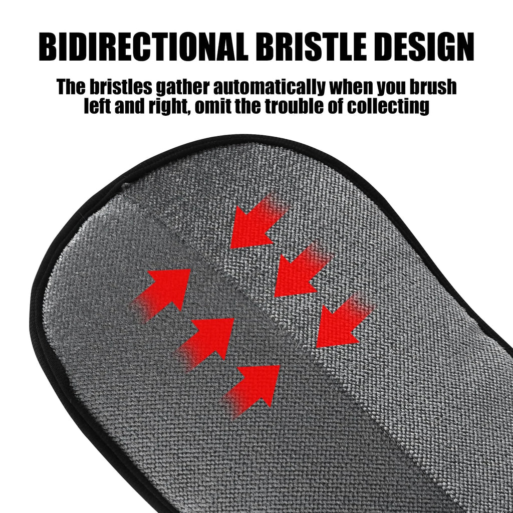 🐾 Pet Hair Removal Gloves – Reusable Double-Sided Grooming Tool