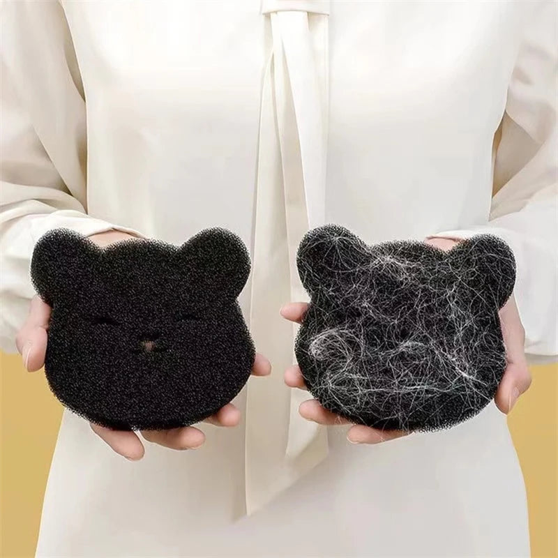 🐾 Household Pet Hair Remover – Reusable Sticky Sponge for Laundry