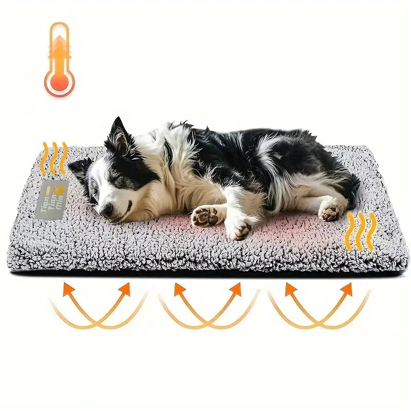Winter Warming Pet Mattress – Super Soft & Cozy Bed Mat for Cats and Dogs