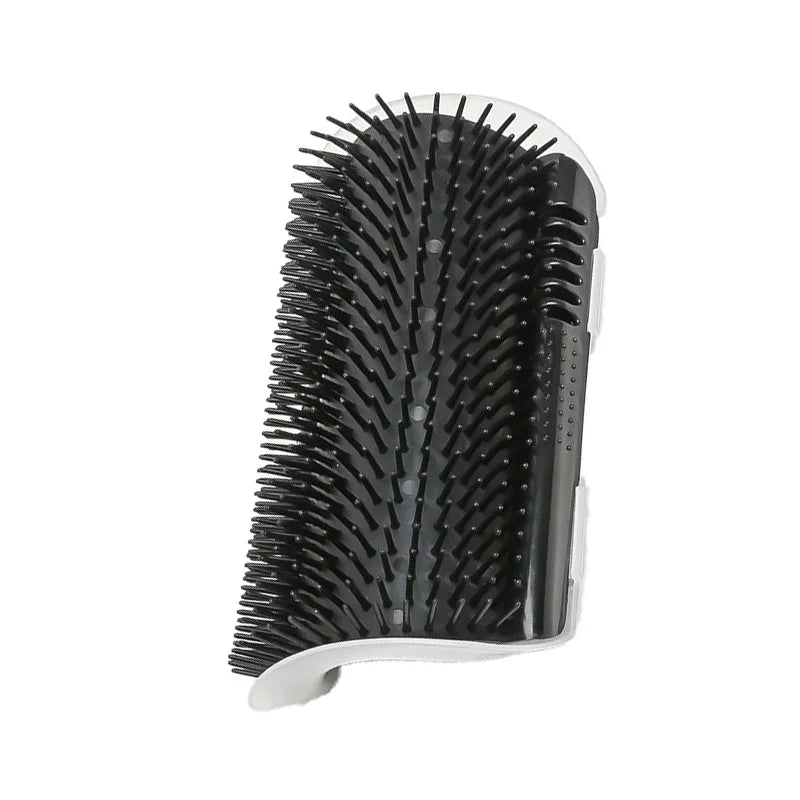 Cat Corner Self Groomer – Wall Mounted Cat Massager & Hair Remover Brush 🐱