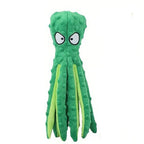 🐙 Dog Squeaky Octopus Toy – Durable Plush Chew & Teething Toy