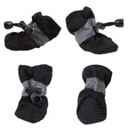 🐾 4pcs Waterproof Pet Dog Shoes – Anti-Slip Rain & Snow Booties
