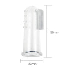 Ultra Soft Silicone Finger Toothbrush for Dogs & Cats