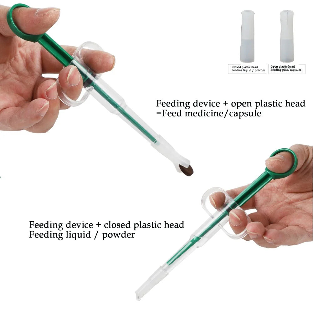 Pet Medicine Feeder – Cat & Dog Pill Shooter with Soft Tip