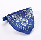 Adjustable Pet Bandana Collar – Stylish Triangle Neckerchief for Dogs & Cats 🐾
