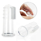 Ultra Soft Silicone Finger Toothbrush for Dogs & Cats