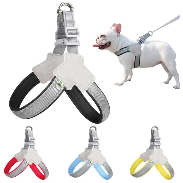 Reflective Pet Dog Harness – No Pull Vest for Small & Medium Dogs 🐾