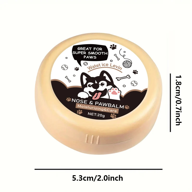 🐾 Dog & Cat Nose & Paw Balm – Moisturizing Paw Protector Cream (20g)