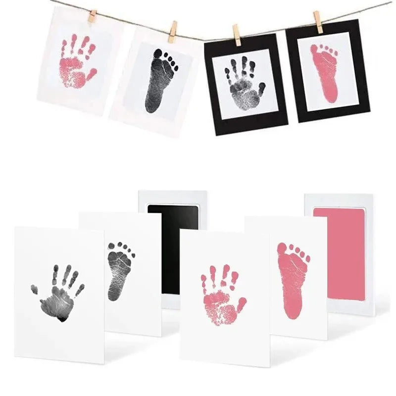 Pet Handprint & Footprint Kit – No-Touch Paw Print Souvenir