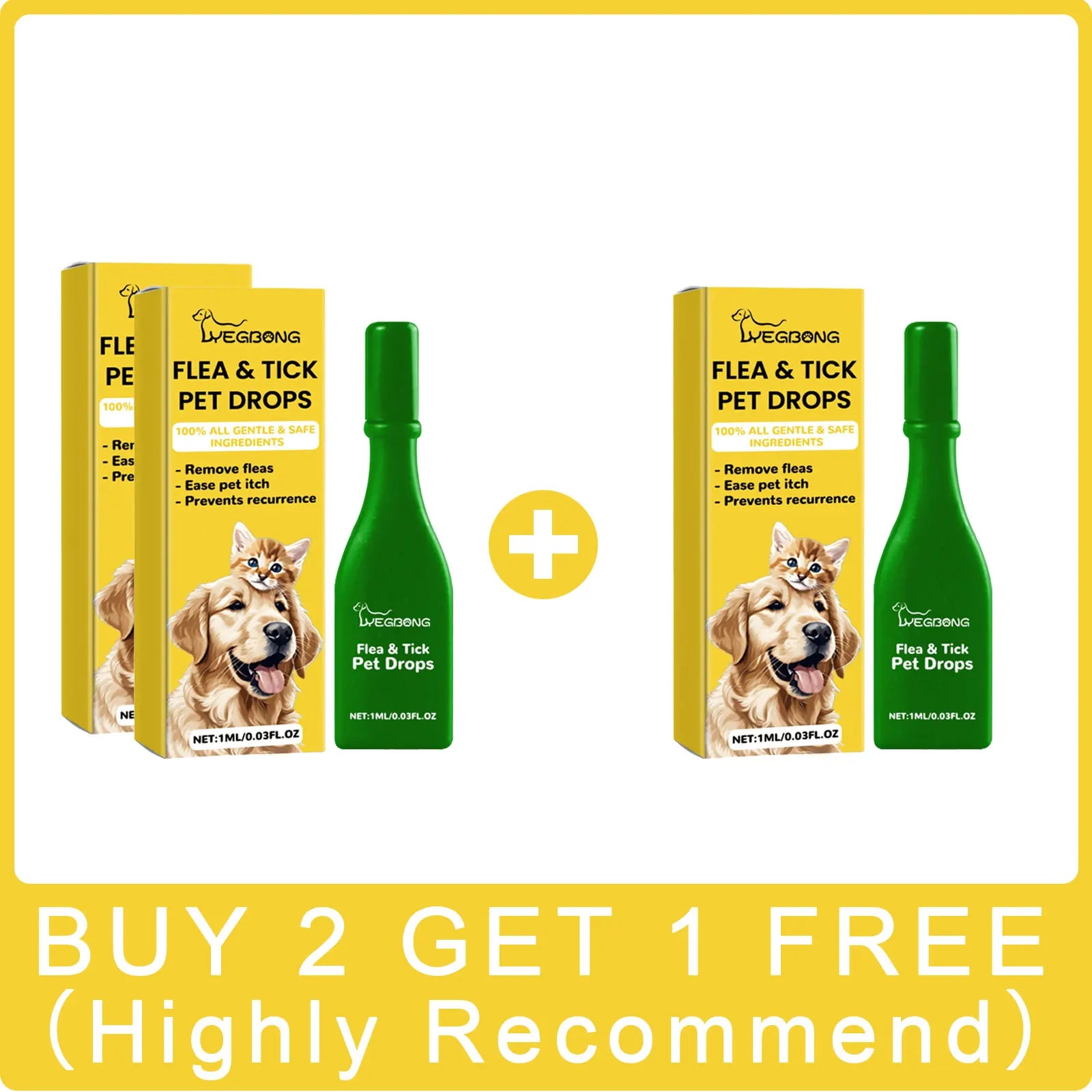 Cat Anti-Flea Drops – Fast Relief from Fleas, Ticks & Itching 🐱