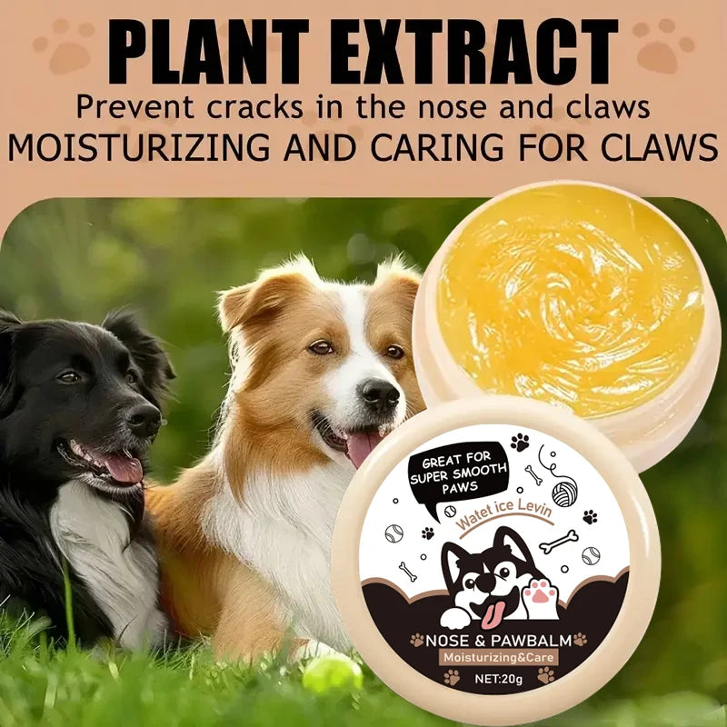 🐾 Dog & Cat Nose & Paw Balm – Moisturizing Paw Protector Cream (20g)