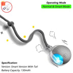 Smart Pet Interactive Rolling Ball Toy – Dog & Cat Electric Training Fun ⚡🐾