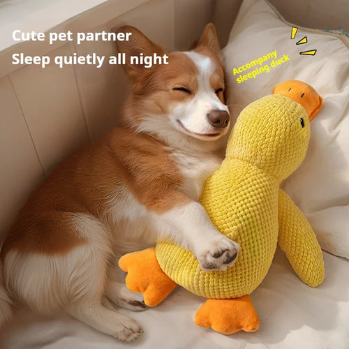 Plush Squeaky Duck Dog Toy