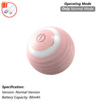 Smart Pet Interactive Rolling Ball Toy – Dog & Cat Electric Training Fun ⚡🐾