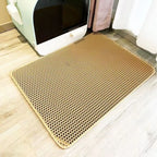 Premium Large Cat Litter Mat – 90x60CM Waterproof & Non-Slip 🐾