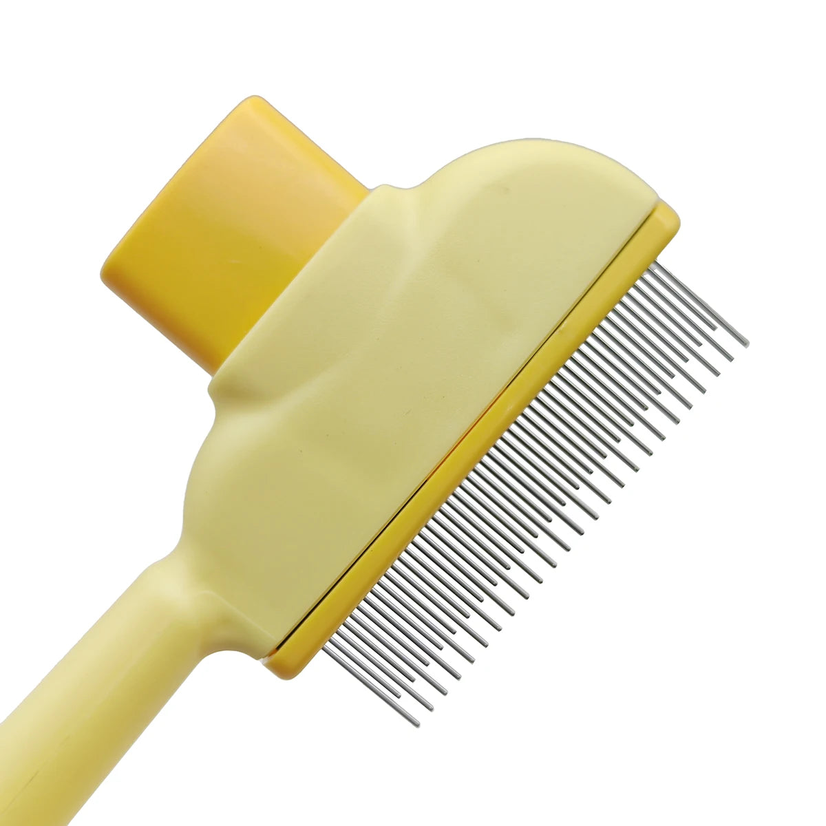 🐾 Self-Cleaning Pet Hair Remover Brush – Grooming Comb for Dogs & Cats