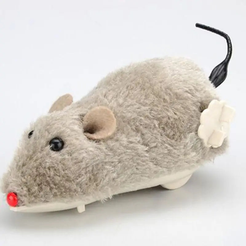 Lifelike Plush Mouse Toy – Endless Fun for Cats & Small Dogs 🐭