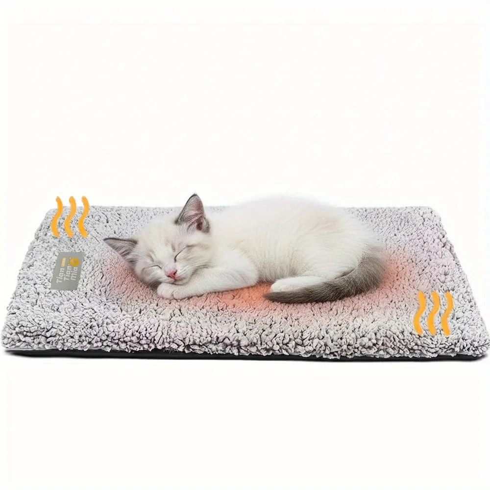 Winter Warming Pet Mattress – Super Soft & Cozy Bed Mat for Cats and Dogs