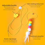 Cat Swing Toy – Interactive Hanging Door Teaser with Long Rope