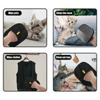 🐾 Pet Hair Removal Gloves – Reusable Double-Sided Grooming Tool