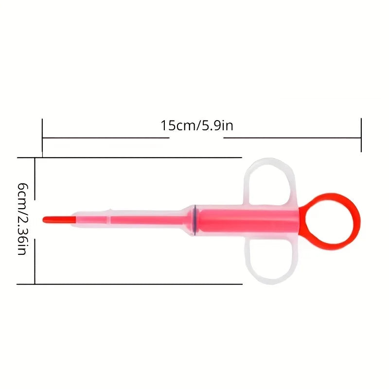 Pet Medicine Feeder – Cat & Dog Pill Shooter with Soft Tip