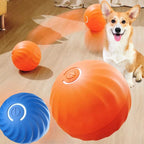 Intelligent Jumping Dog Ball – Automatic Interactive Chew Toy 🐾