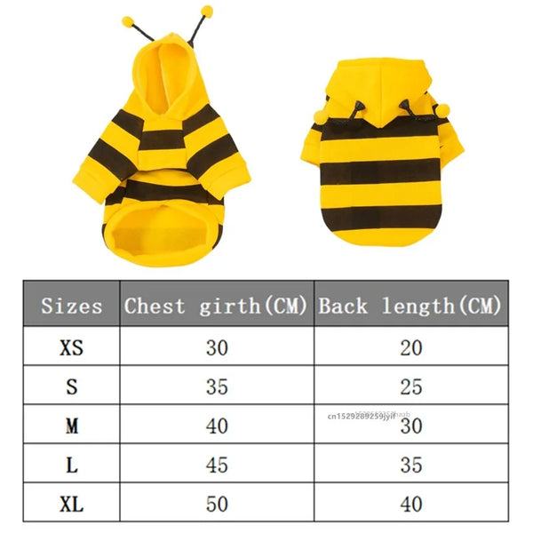 Bee Pet Puppy Coat – Adorable Winter Outfit for Dogs & Cats 🐝❄️