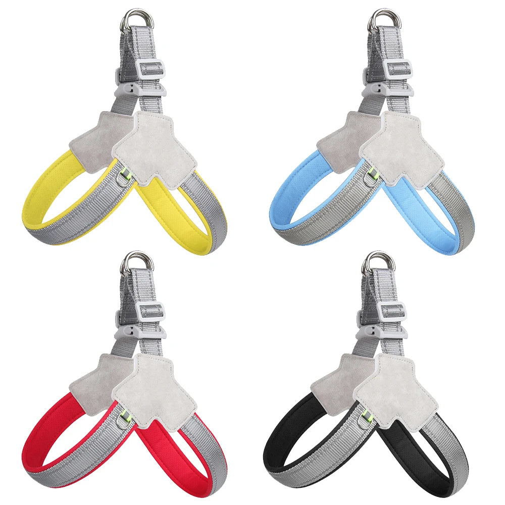 Reflective Pet Dog Harness – No Pull Vest for Small & Medium Dogs 🐾
