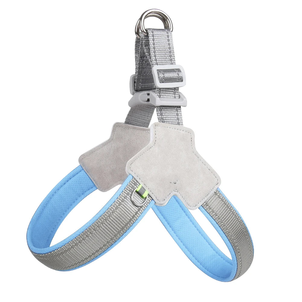 Reflective Pet Dog Harness – No Pull Vest for Small & Medium Dogs 🐾
