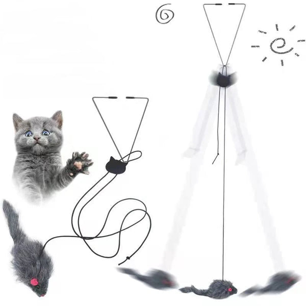 Door Hanging Cat Toy – Interactive Stress-Relief for Your Kitten