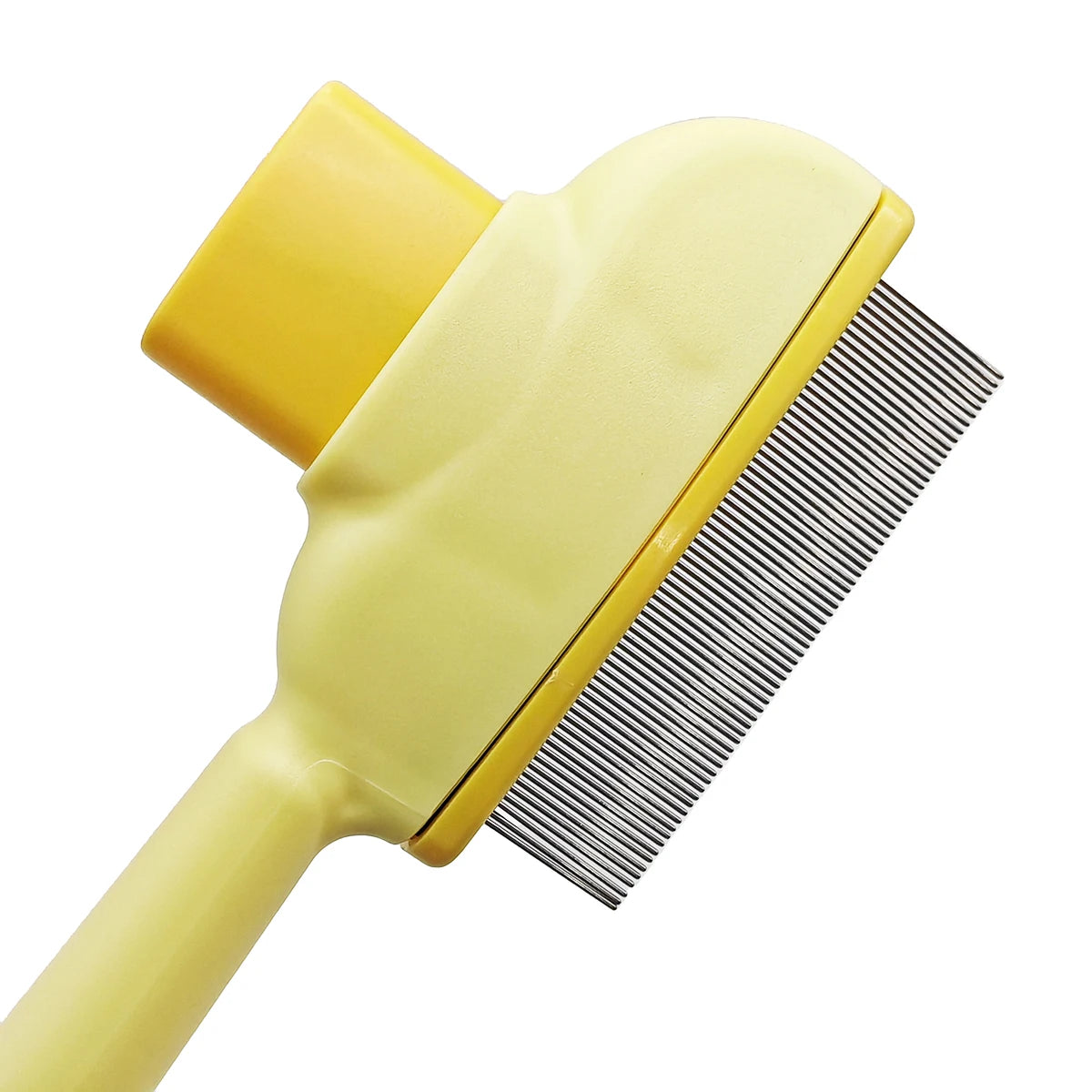 🐾 Self-Cleaning Pet Hair Remover Brush – Grooming Comb for Dogs & Cats