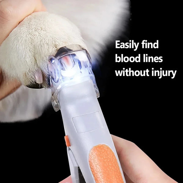 Professional LED Pet Nail Clipper Scissors for Cats & Dogs 🐾