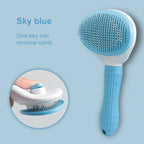 🐾 Dog & Cat Hair Remover Brush – Grooming & Care Comb