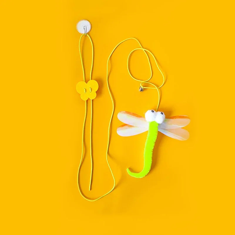 Cat Swing Toy – Interactive Hanging Door Teaser with Long Rope