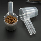 Transparent Pet Measuring Spoon – Accurate Dog & Cat Food Scoop (50g / 100ml) 🐾