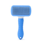 🐾 Self-Cleaning Pet Hair Remover Brush – Grooming Comb for Dogs & Cats
