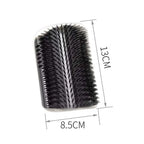 🐱 Massage Pet Cat Brush – Corner Scraper & Hair Removal Tool