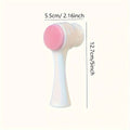 🐾 Silicone Pet Paw Cleaner & Massage Brush – Dual-Sided Dog Grooming Tool