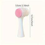 🐾 Silicone Pet Paw Cleaner & Massage Brush – Dual-Sided Dog Grooming Tool