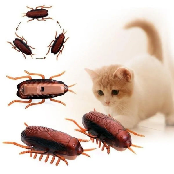 Funny Simulation Cockroach Pet Toy for Cats & Dogs 🐾
